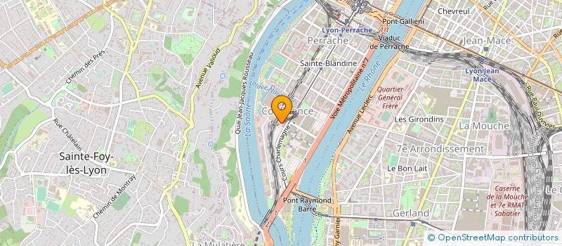 localisation de l'entreprise 888 287 315 à LYON