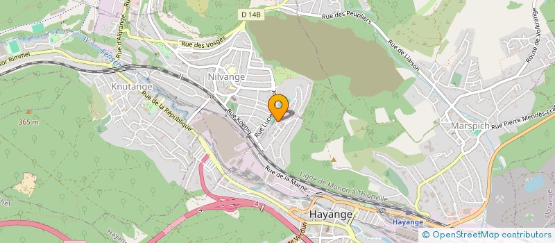 localisation de l'entreprise 888 292 091   HAYANGE