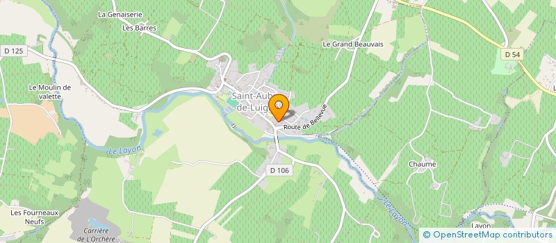 localisation de l'entreprise 888 293 008   VAL-DU-LAYON