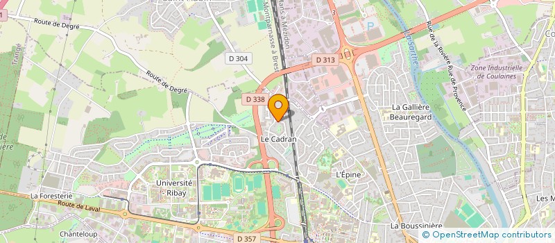 localisation de l'entreprise 888 295 284 à LE MANS