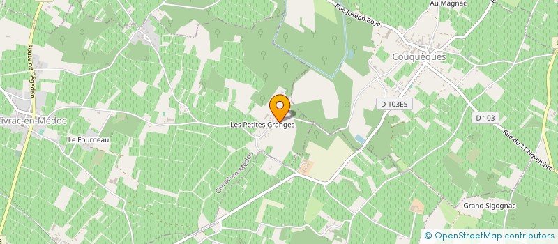 localisation de l'entreprise 888 301 397 à CIVRAC-EN-MEDOC