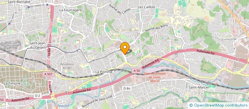 localisation de l'entreprise 888 306 677 à MARSEILLE