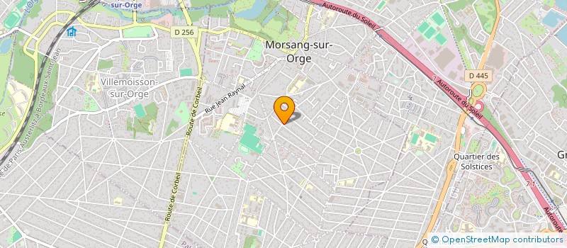 localisation de l'entreprise 888 308 822   MORSANG-SUR-ORGE