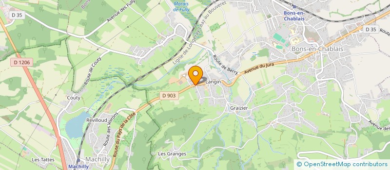 localisation de l'entreprise 888 310 042   BONS-EN-CHABLAIS