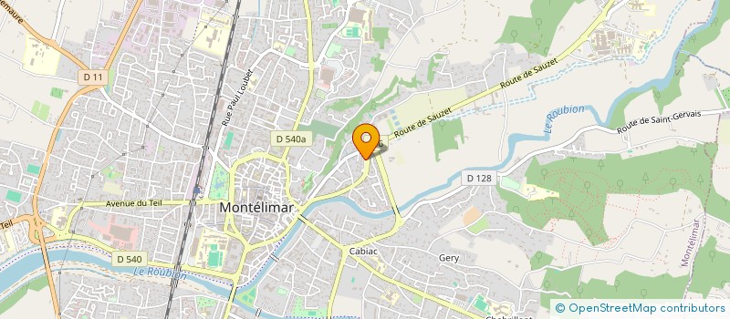 localisation de l'entreprise 888 314 671 à MONTELIMAR