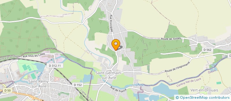 localisation de l'entreprise 888 317 419   SAINT-GERMAIN-SUR-AVRE