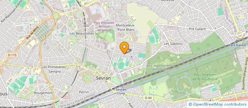 localisation de l'entreprise 888 319 456 à SEVRAN