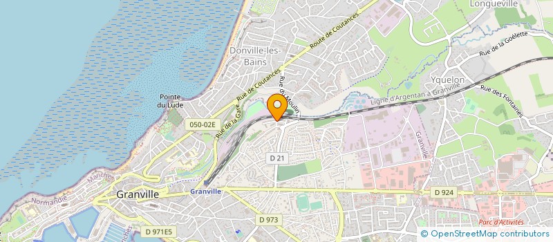 localisation de l'entreprise 888 322 856 à GRANVILLE