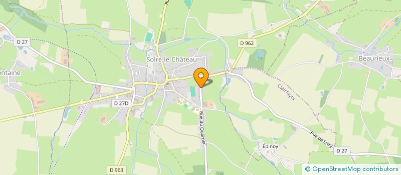 localisation de l'entreprise 888 324 035   SARS-POTERIES