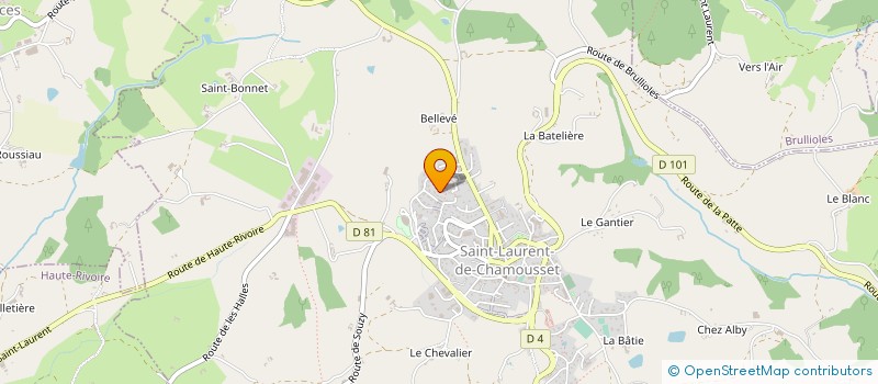 localisation de l'entreprise 888 324 696   SAINT-CLEMENT-LES-PLACES