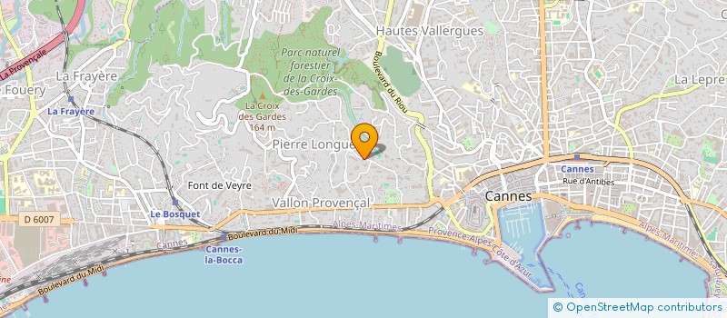 localisation de l'entreprise 888 344 306   CANNES