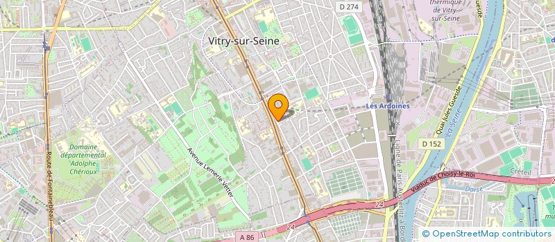 localisation de l'entreprise 888 358 884   LA CHAPELLE-SAINT-LUC