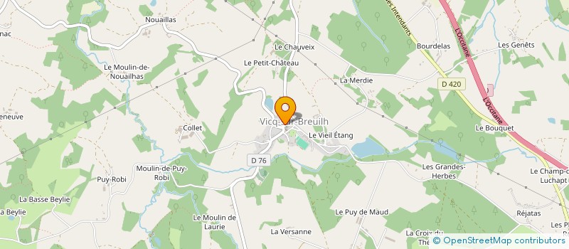 localisation de l'entreprise 888 362 522   MAGNAC-BOURG