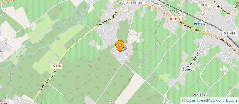 localisation de l'entreprise 888 365 616   VILLENAVE-D'ORNON