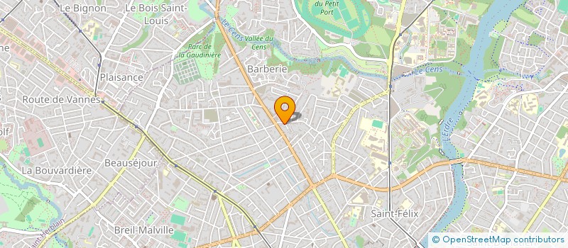 localisation de l'entreprise 888 372 620 à NANTES