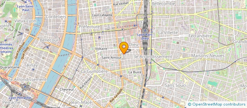 localisation de l'entreprise 888 374 477   LYON