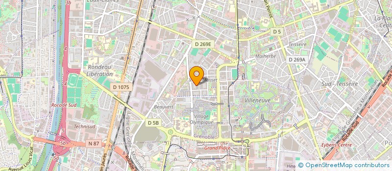 localisation de l'entreprise 888 384 856  à GRENOBLE