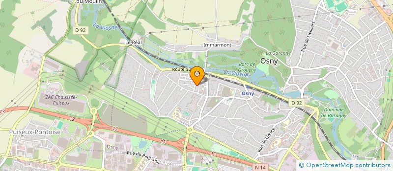 localisation de l'entreprise 888 385 333   OSNY