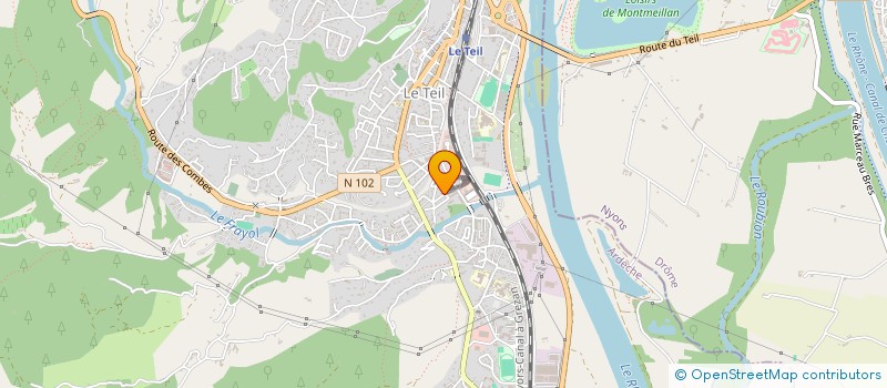 localisation de l'entreprise 888 392 396   LE TEIL