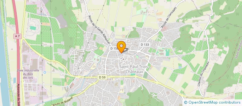 localisation de l'entreprise 888 400 066   SAINT-PAUL-TROIS-CHATEAUX