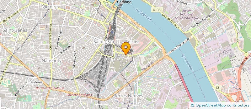 localisation de l'entreprise 888 404 894 à BORDEAUX