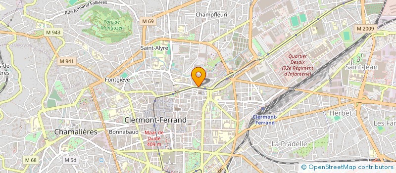 localisation de l'entreprise 888 420 940   CLERMONT-FERRAND