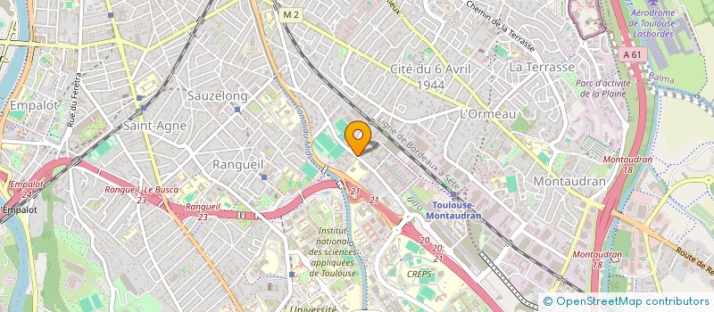 localisation de l'entreprise 888 426 665   BOISSEZON