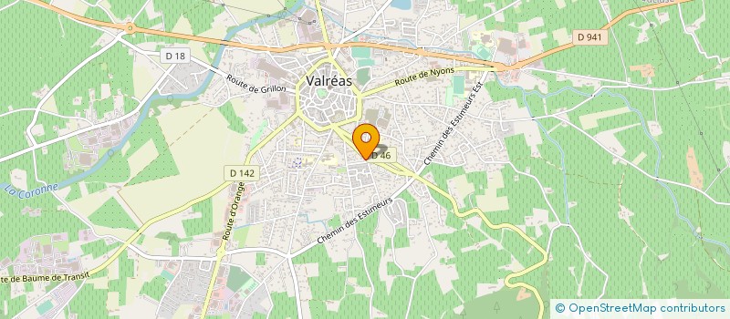 localisation de l'entreprise 888 429 800  à VALREAS