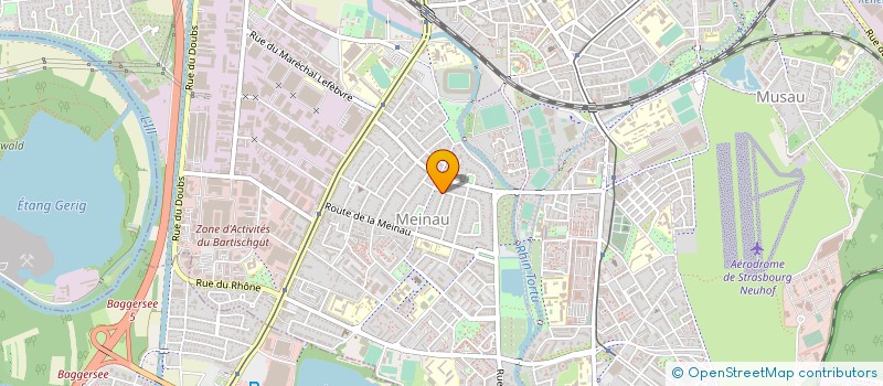 localisation de l'entreprise 888 431 517 à STRASBOURG