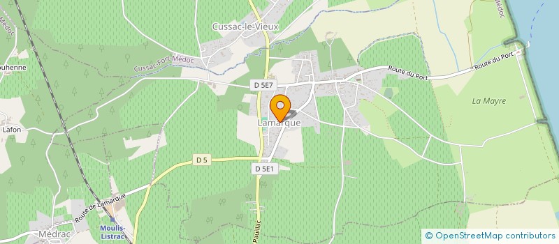 localisation de l'entreprise 888 431 707   LAMARQUE