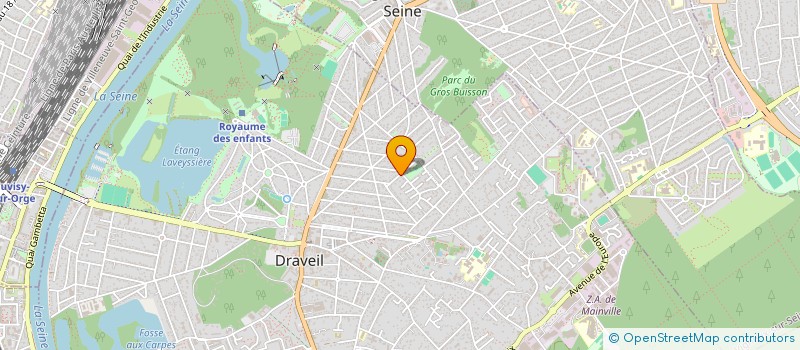 localisation de l'entreprise 888 433 729  à DRAVEIL