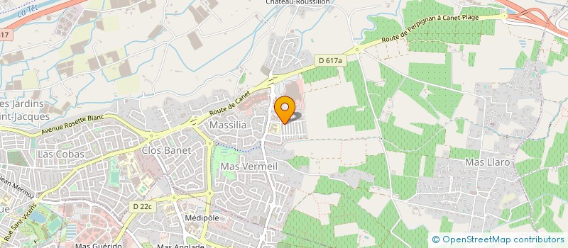 localisation de l'entreprise 888 434 669   PERPIGNAN