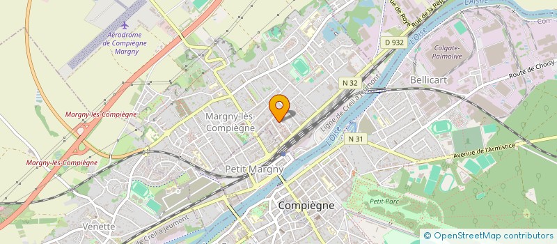 localisation de l'entreprise 888 434 859 à COMPIEGNE