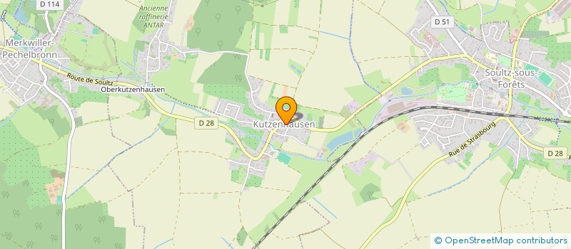 localisation de l'entreprise 888 435 708   KUTZENHAUSEN
