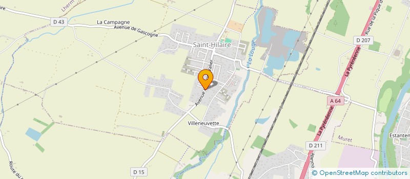 localisation de l'entreprise 888 435 831   SAINT-HILAIRE