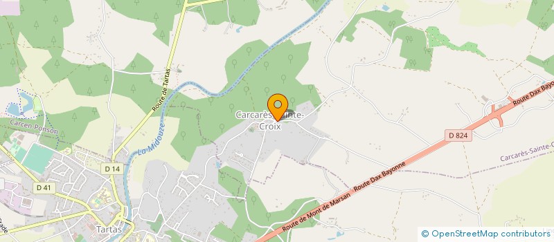 localisation de l'entreprise 888 441 128   GAUJACQ