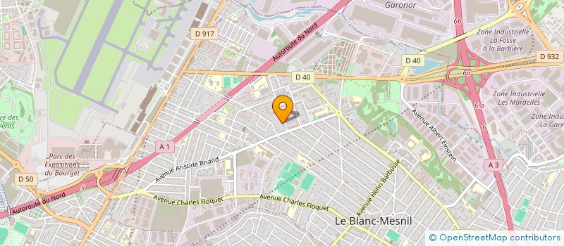 localisation de l'entreprise 888 442 191 à LE BLANC MESNIL