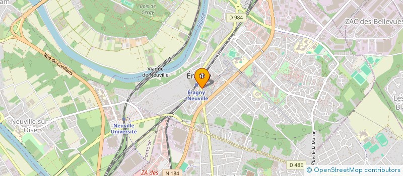 localisation de l'entreprise 888 458 759   LE BOURGET