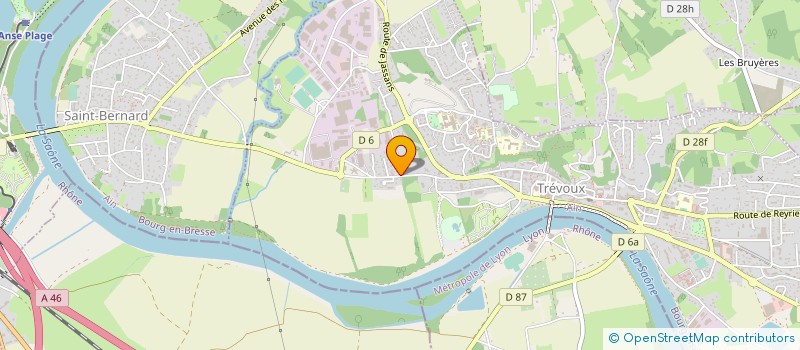 localisation de l'entreprise 888 461 431   TREVOUX