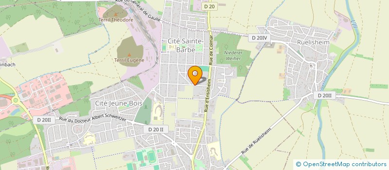 localisation de l'entreprise 888 475 324   WITTENHEIM