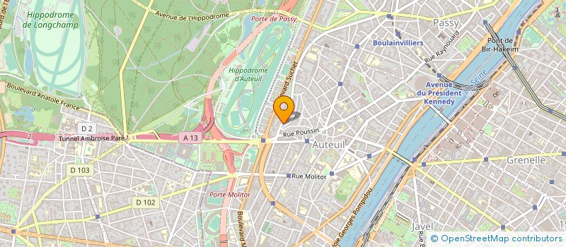 localisation de l'entreprise 888 475 985   PARIS