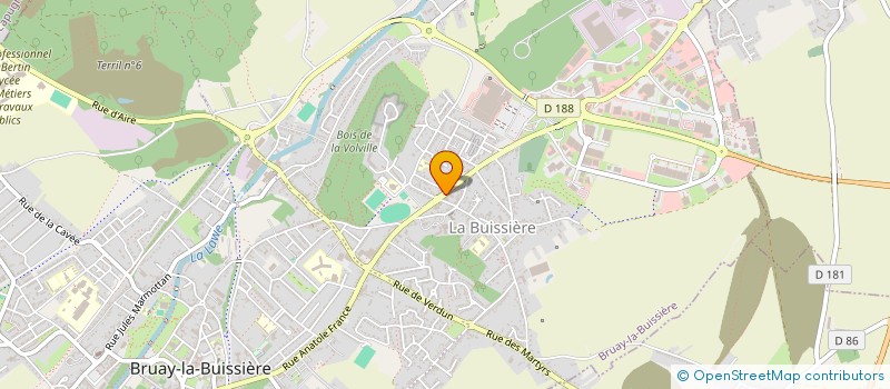 localisation de l'entreprise 888 477 841  à BETHUNE