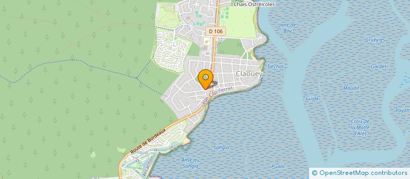 localisation de l'entreprise 888 478 922  à LEGE-CAP-FERRET