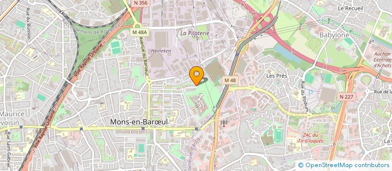 localisation de l'entreprise 888 480 621   MONS-EN-BARUL