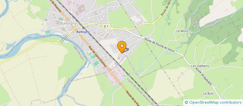 localisation de l'entreprise 888 484 755   FEURS