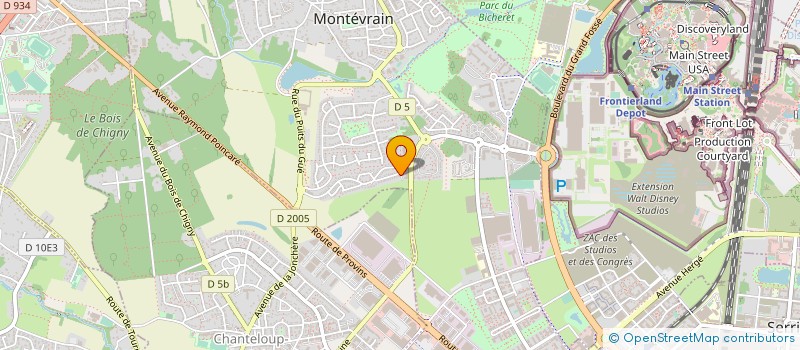 localisation de l'entreprise 888 485 232   CHESSY