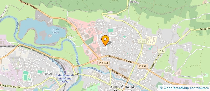 localisation de l'entreprise 888 486 321   LA CELETTE