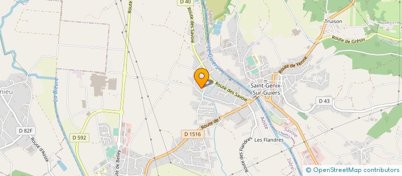 localisation de l'entreprise 888 488 053 à LES ABRETS EN DAUPHINE