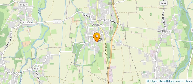 localisation de l'entreprise 888 501 319   ANDREST