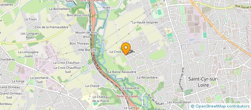 localisation de l'entreprise 888 512 514   SAINT-CYR-SUR-LOIRE